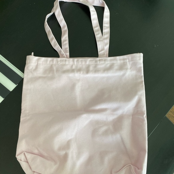 NWT SoulCycle Light pink Canvas Tote Soul Stars - Picture 3 of 4